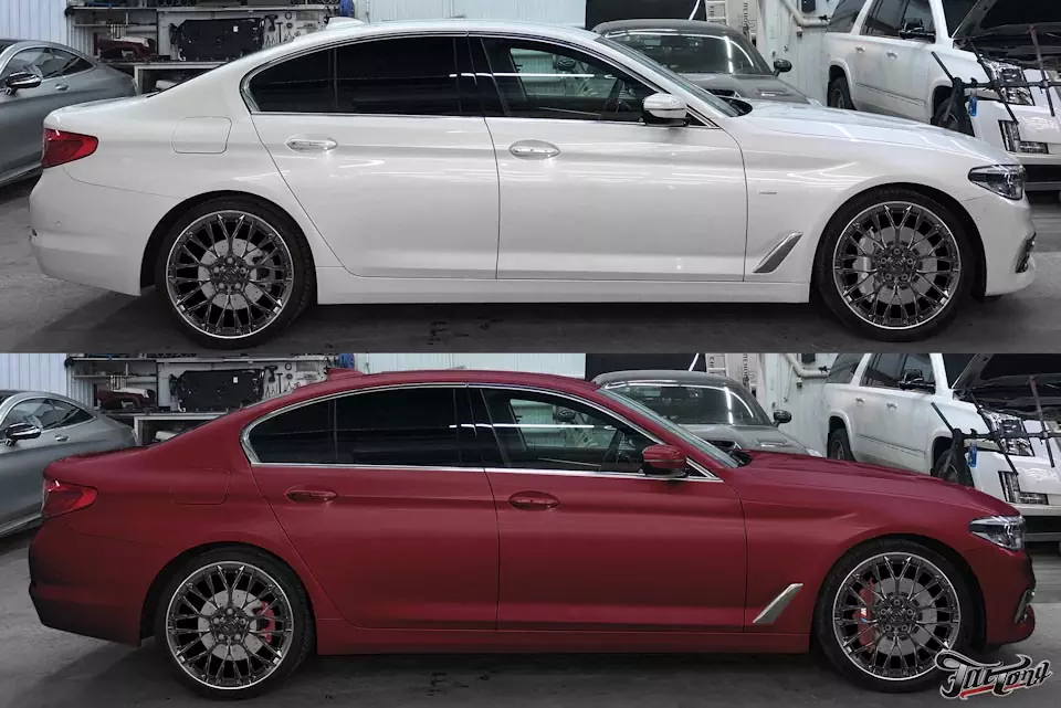 BMW 5. Визуальное превращение G30 в F90 First Edition!